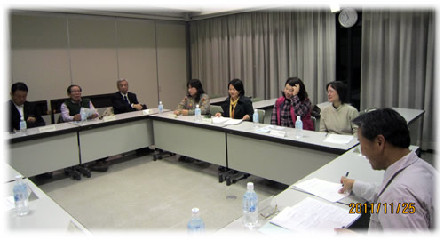 平成２３年第２回高松市内国際交流団体情報交換会の出席の写真